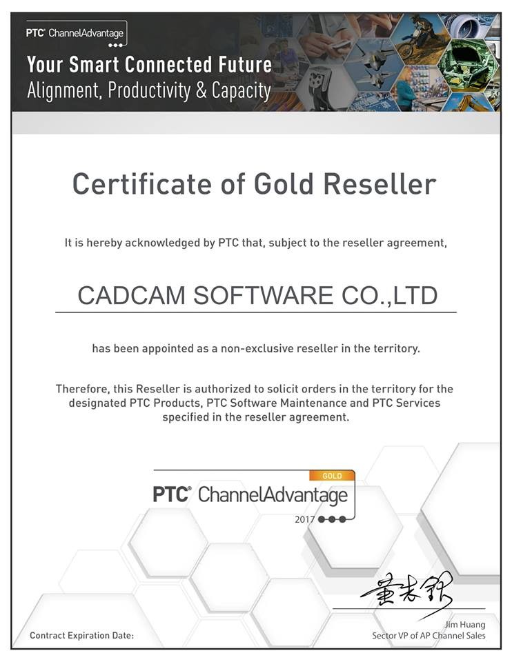 PTC reseller in Vietnam - Gold Partner CADCAM software